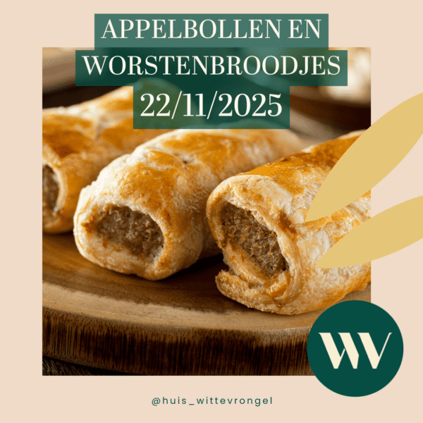 Appelbollen en worstenbrood - Afbeelding 1
