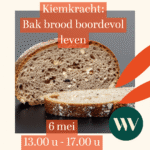 Kiemkracht: bak brood boordevol leven