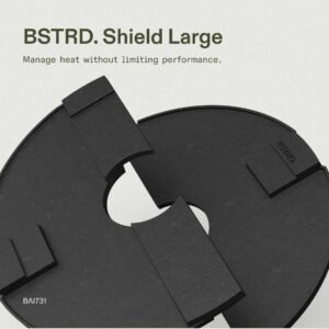 The Bastard Shield (BAI731) hitteschild voor de kamado