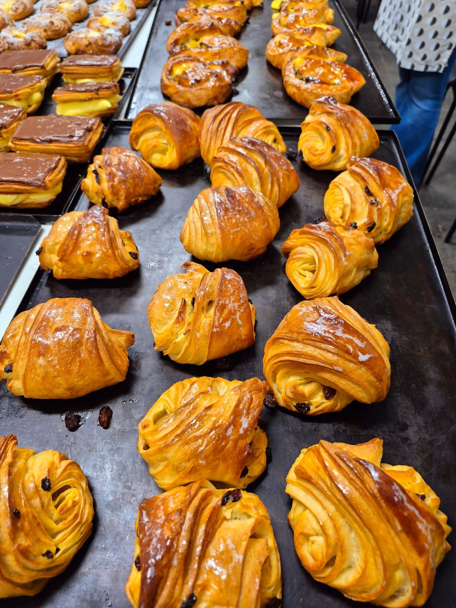 Workshop gerezen bladerdeeg Workshop gerezen bladerdeeg met chocoladekoek en croissant